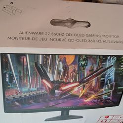 Used Dell Alienware 27inch 360Hz QD-OLED QHD Gaming Monitor - AW2725DF