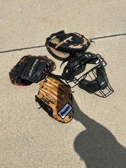Catcher mit, Franklin, Allstar, Rawlings gloves