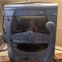 JBL 3 CD AM/FM  Dual Cassette Mini System 
