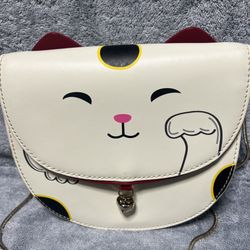 Kate spade lucky cat purse deals