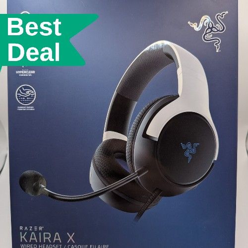 NEW Razer Kaira X Headset & Quick Charging Stand (PS5)