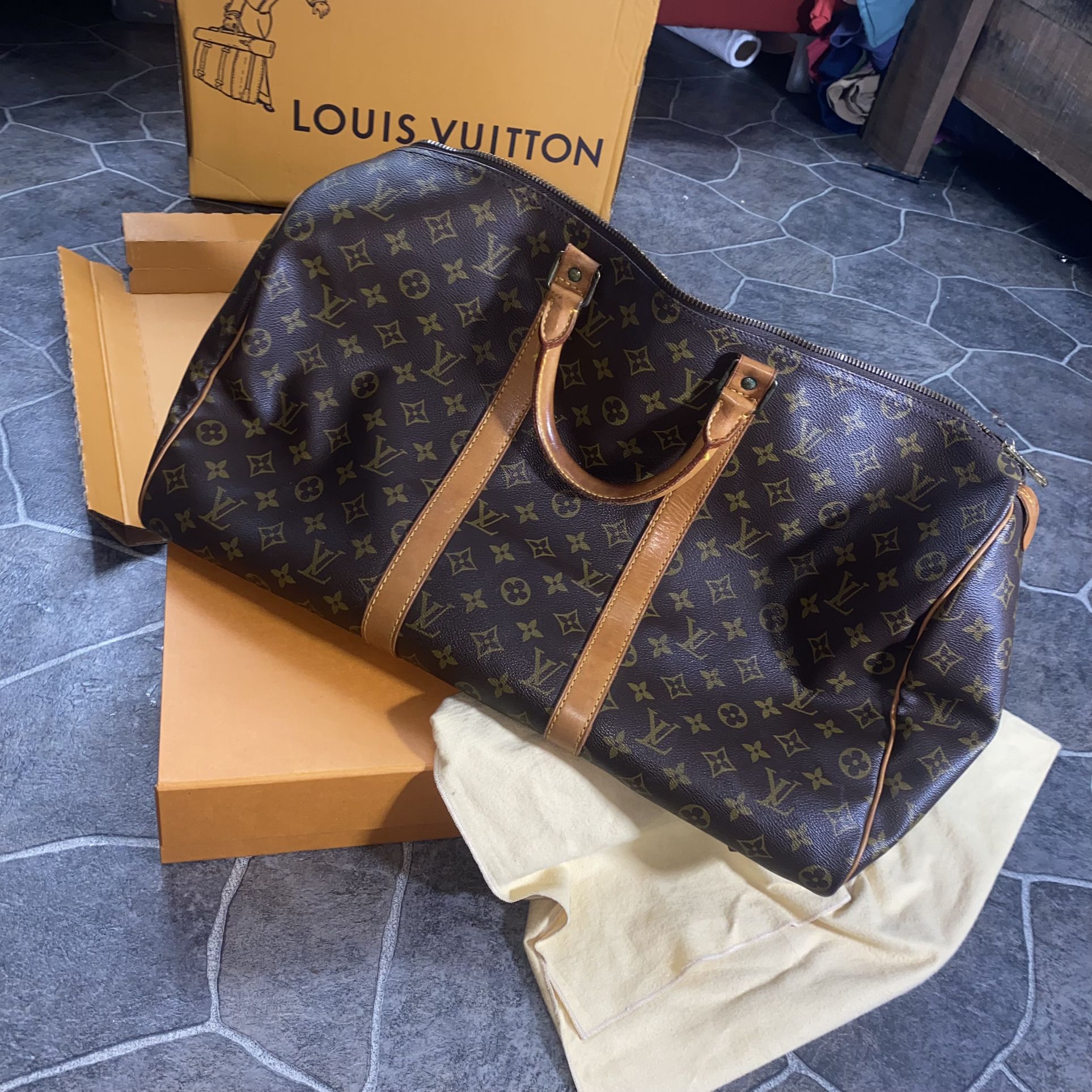 Louis Vuitton keepall 50 cm monogram brown M41426 