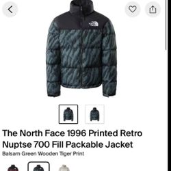 The North face 1996 Printed Retro Nuptse 700