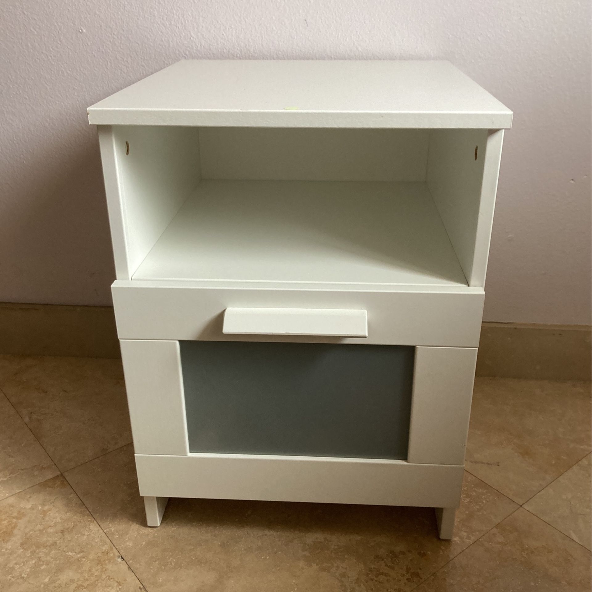 IKEA - BRIMNES Nightstand, White, 20 x 15 3/8x16 1/8 "