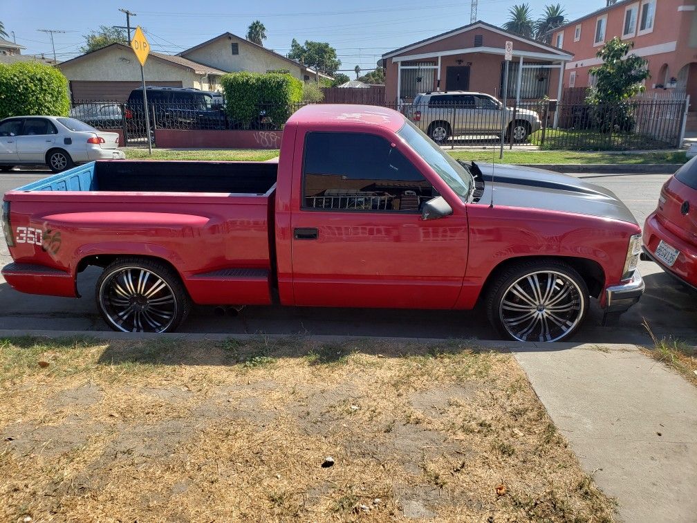 89 Chevy Cheyenne ss caja Californiana