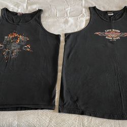 Two *Harley Davidson* Shirts (XXL) - Like New!