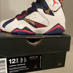 Kids Jordan 7 Retro BP Shoes 