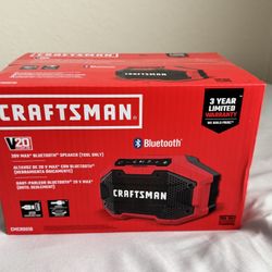 Craftsman v20 - 20 Volt max Cord Less Job site Bluetooth Speaker 