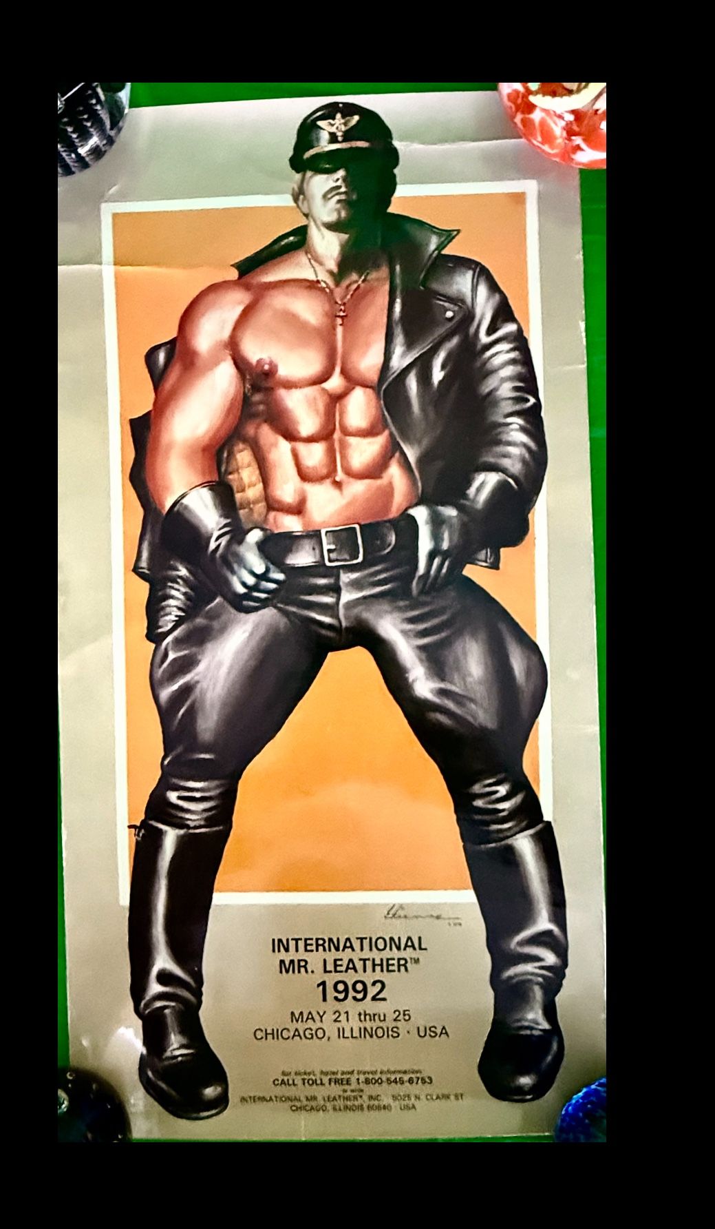 1992 International Mr. Leather (IML) promotional poster