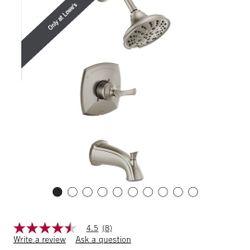 Delta Sandover™ Monitor® 14 Series Tub & Shower Trim in Spotshield Brushed Nickel
With valve
