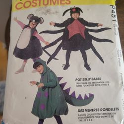 Vintage Halloween Costume Pattern