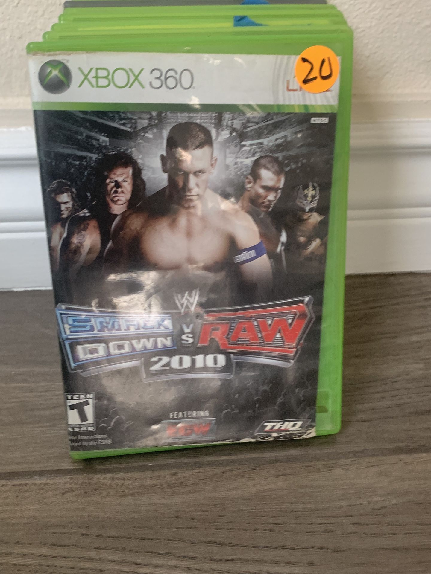 WWE Smack Down Vs Raw 2010 Xbox 360