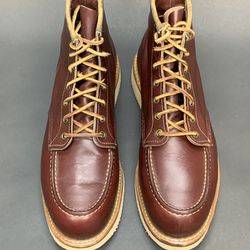 Red Wing Classic MOC 10.5 D Oxblood Mesa 8856