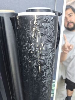 Damascus vinyl wrap by yard