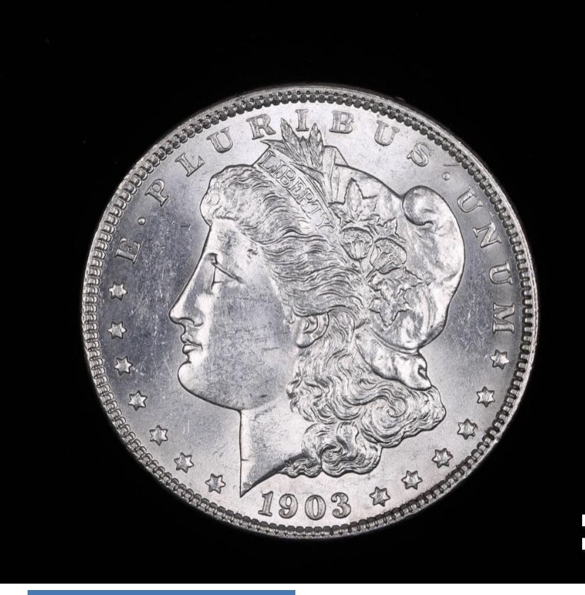 1903 MORGAN SILVER DOLLAR COIN GEM BU UNC MS++