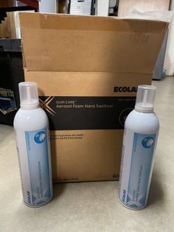 Boxes of hand sanitizer - Foam and liquid - 12 per box - $6/box (it is expired but we still use it) 67th ave/Bell 