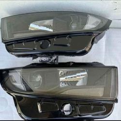 15-18 Ford Edge Projector Headlights Luces Focos Micas Faros Faroles Headlamps 