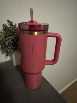 Dark Pink Starbucks Stanley