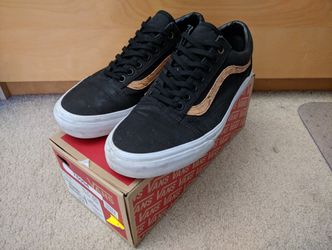 Vans Old Skool Black/Cork Mens 8.5