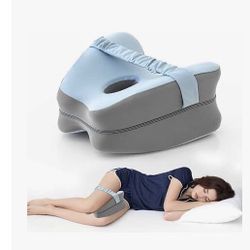 Knee Memory Foam Pillow For Side Sleepers 