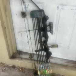 Martin Bobcat bow and arrow