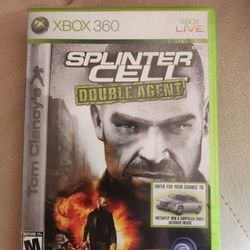 XBOX 360 LIVE Splinter Cell Double Agent Video Game