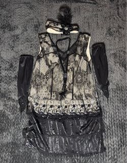 Costume Flapper Dress XL