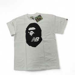 White Bape X New Balance Tee-Shirt (SIZE XL)