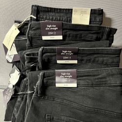 4 Woman’s Jeans Size 22