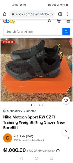 Nike Collectors Rare Metcon Shoes