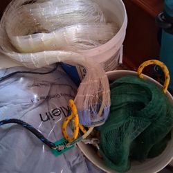 Cast Nets 12'    1/2 Inch Mesh