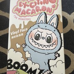 Exciting Macaron Labubu Sesame Bean Sealed Brand New