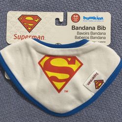 Bumkins Superman Bandana Bib