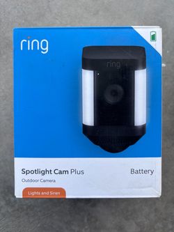 Ring Spotlight Cam Plus Battery Outdoor Camera