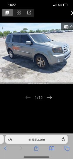 2009 Honda Pilot Parts
