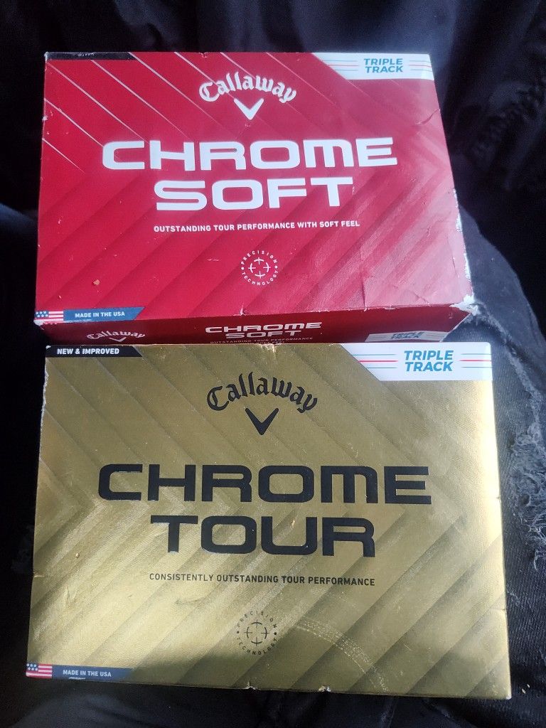Chrome Soft & Chrome Tour Callaway 