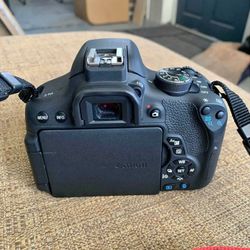 Canon Rebel T6i w/ EFS
18-55mm Lens