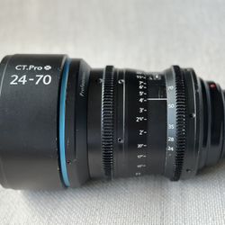 Cinema Housed Canon 24-70 L-series Lens