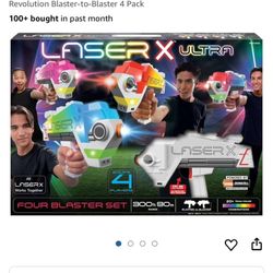 NIB 4pk Laser Guns