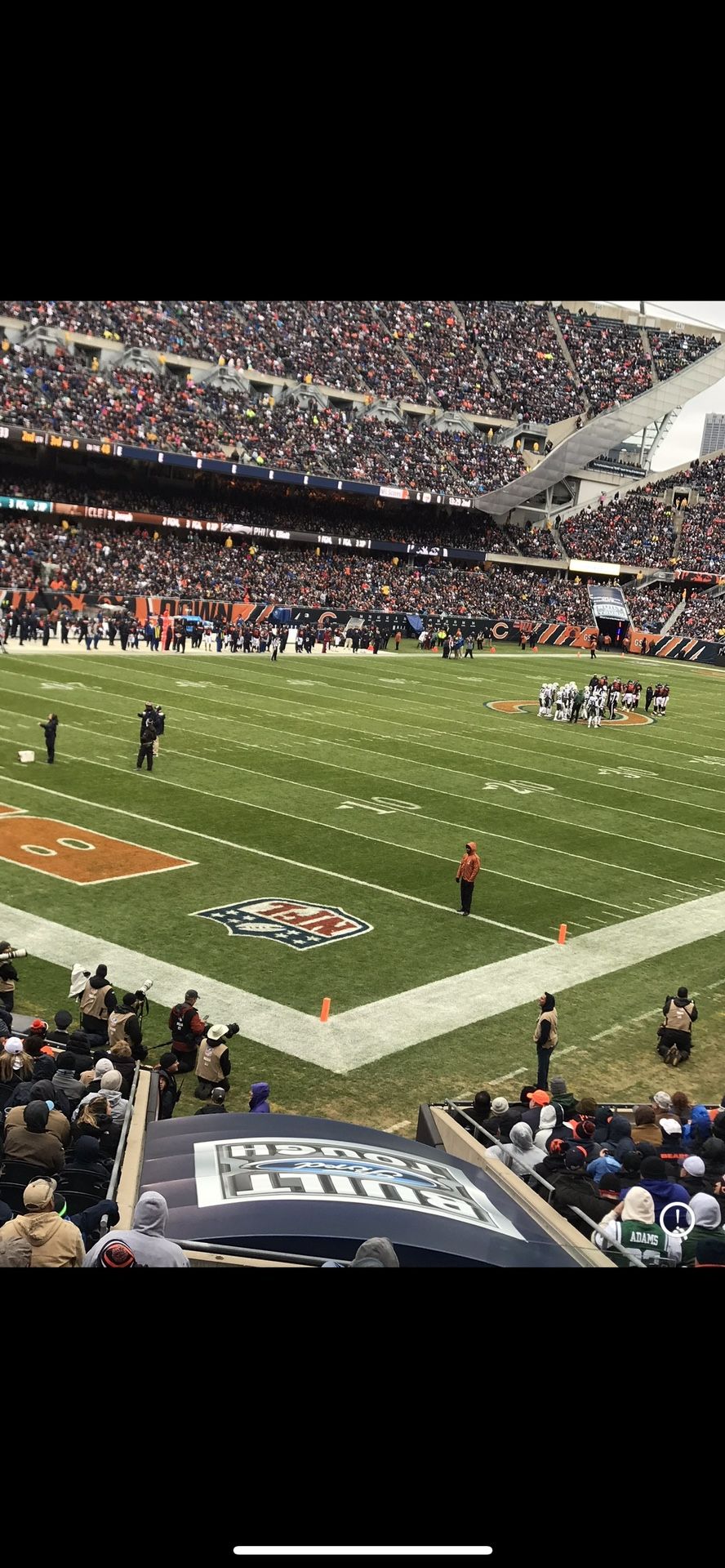 Bears Vs Lions - 2 tickets. Section 218 Row 1