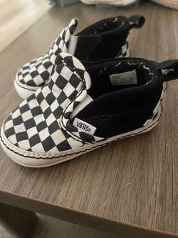 Vans Infant Slip-On Checkerboard Shoes