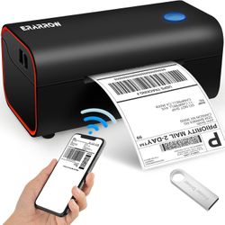  Bluetooth & Wi-Fi Thermal Shipping Label Printer NEW❗️❗️
