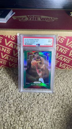2019 PANINI PRIZM #274 KEVIN PORTER JR. GREEN PRIZM PSA GRADED