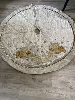55” Diameter Angels Tree Skirt