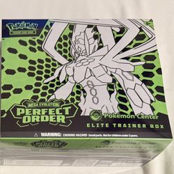 Pokémon Center ETB Perfect Order 