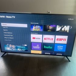 50” Onn. Roku Smart TV