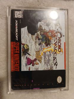 Chrono Trigger Box with ALL inserts Authentic (No Game)