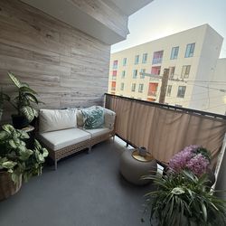 McBain Armless Chair & Corner