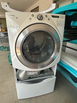 Whirlpool Duet Dryer with Pedestals