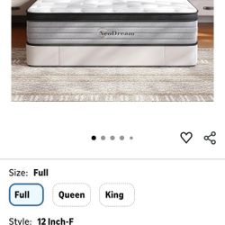 new full mattress open box